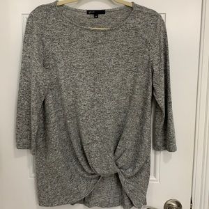 Gibson knotted lightweight sweater